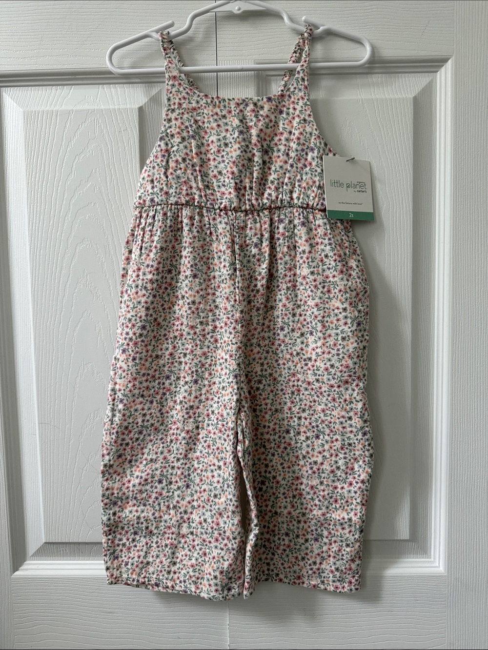 Carter's Pink Floral Romper